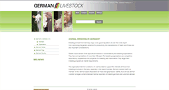 Desktop Screenshot of germanlivestock.de