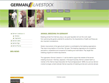 Tablet Screenshot of germanlivestock.de